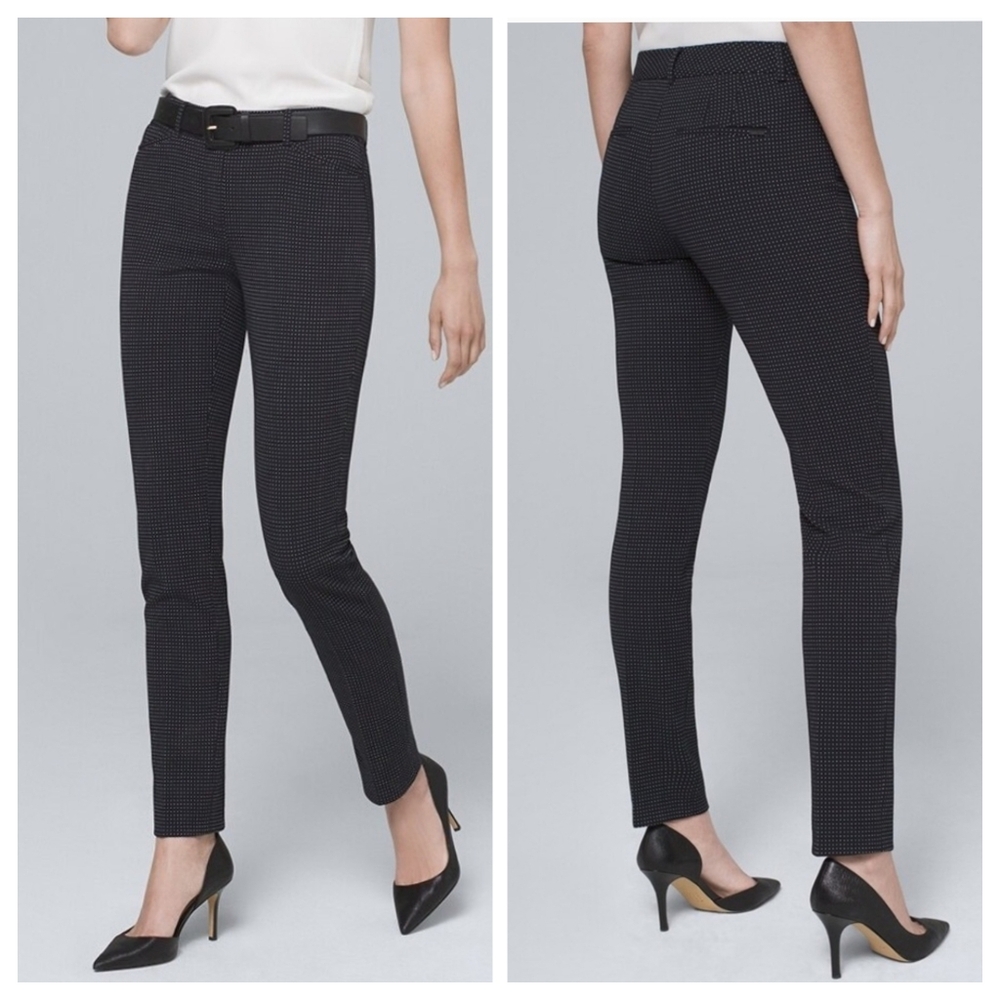 White House Black Market Black Ankle Pants